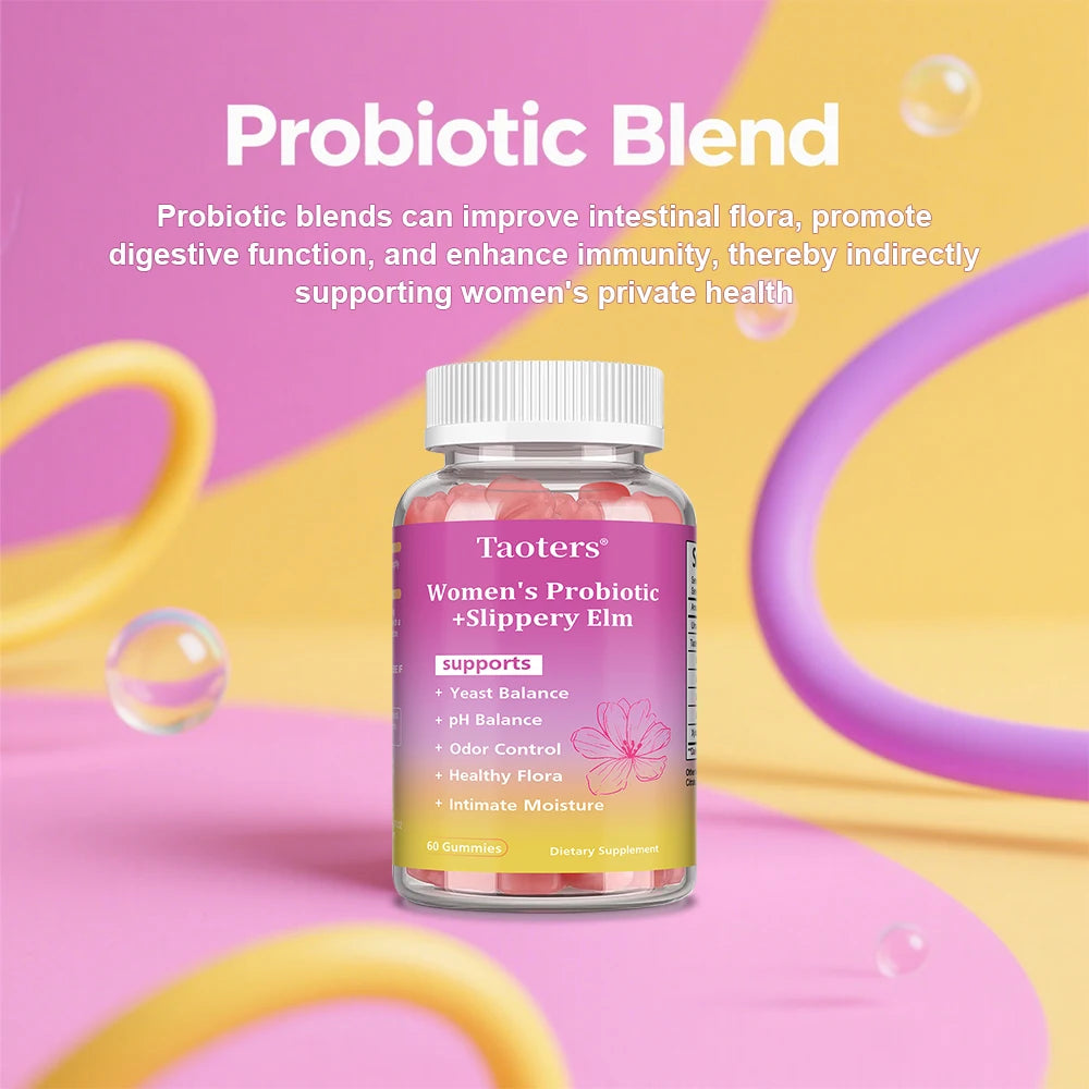 Women Probiotics pH Balance Digestive Dietary Supplement Gummies