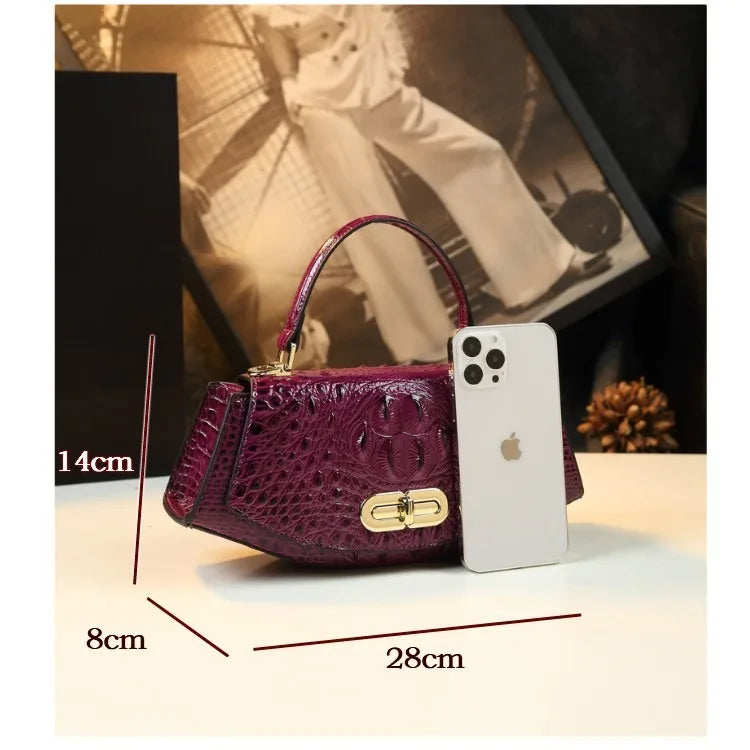 Women's PU Leather Saddle Bag Zipper Crossbody