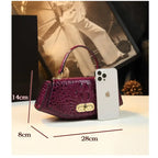 Women's PU Leather Saddle Bag Zipper Crossbody