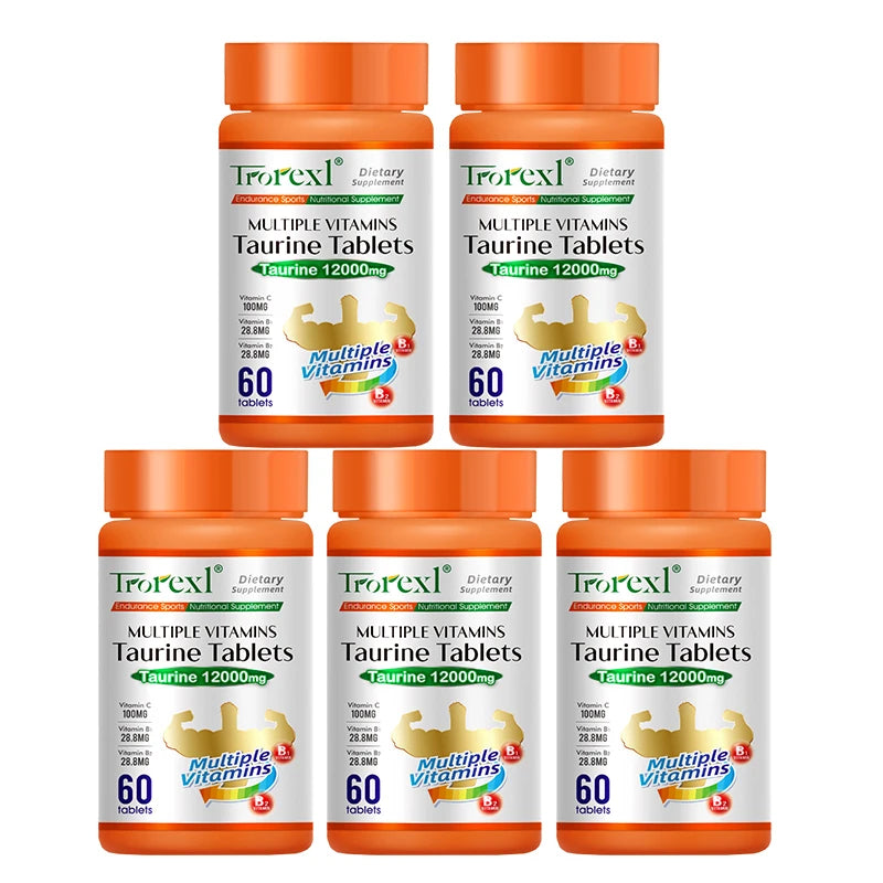 Taurine Multivitamin Tablets for Energy & Fatigue Relief
