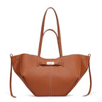 Women's Wing Large Capacity PU Leather Commuter Tote Bag