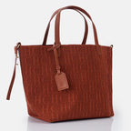 Women's Fly Woven Large Capacity Shoulder Tote Bag