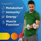 Men Multivitamin and Minerals Energy Metabolism Dietary Supplement Capsules