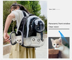 Breathable Space Capsule Pet Carrier Backpack for Cats Dogs