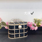 Women's Luxury Hollow Out Rhinestone Evening Clutch Bag