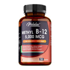 Vitamin B12 5000 mcg Energy and Brain Support Capsules