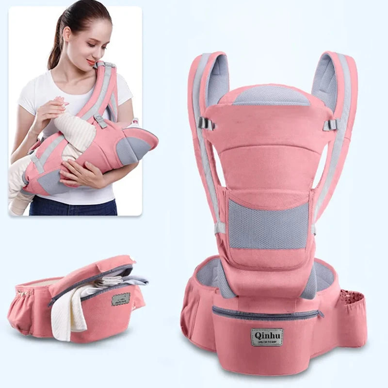 Ergonomic Newborn Baby Carrier Backpack