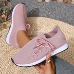 Women's Breathable Mesh Walking Flat Casual Sneakers 2026
