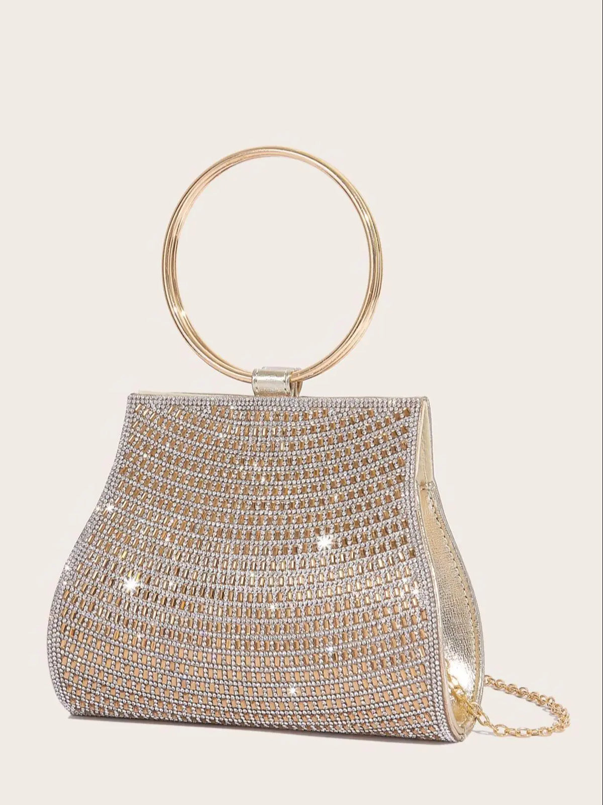 Women's Luxury Rhinestone Evening Clutch Bag