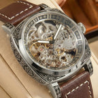 Men's Automatic Tourbillon Hollow Mechanical Watch