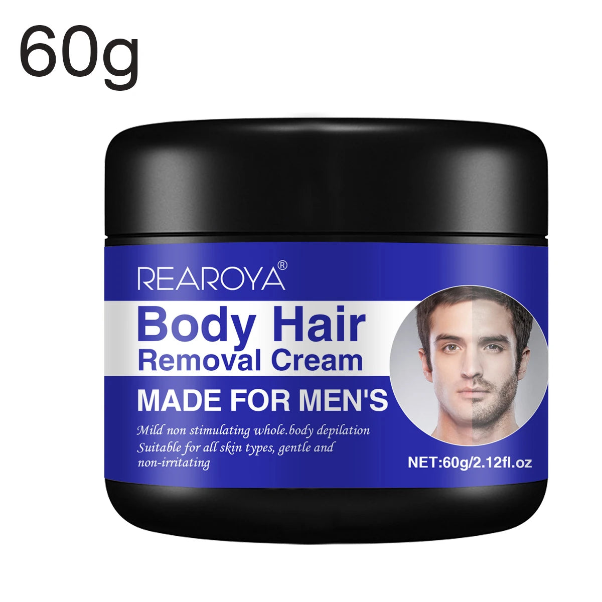 Men's Painless Hair Removal Cream