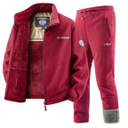 Men's Thick Fleece Lined Sportswear Tracksuit Set