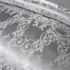 Silver Print Duvet Cover Set with Pillowcases