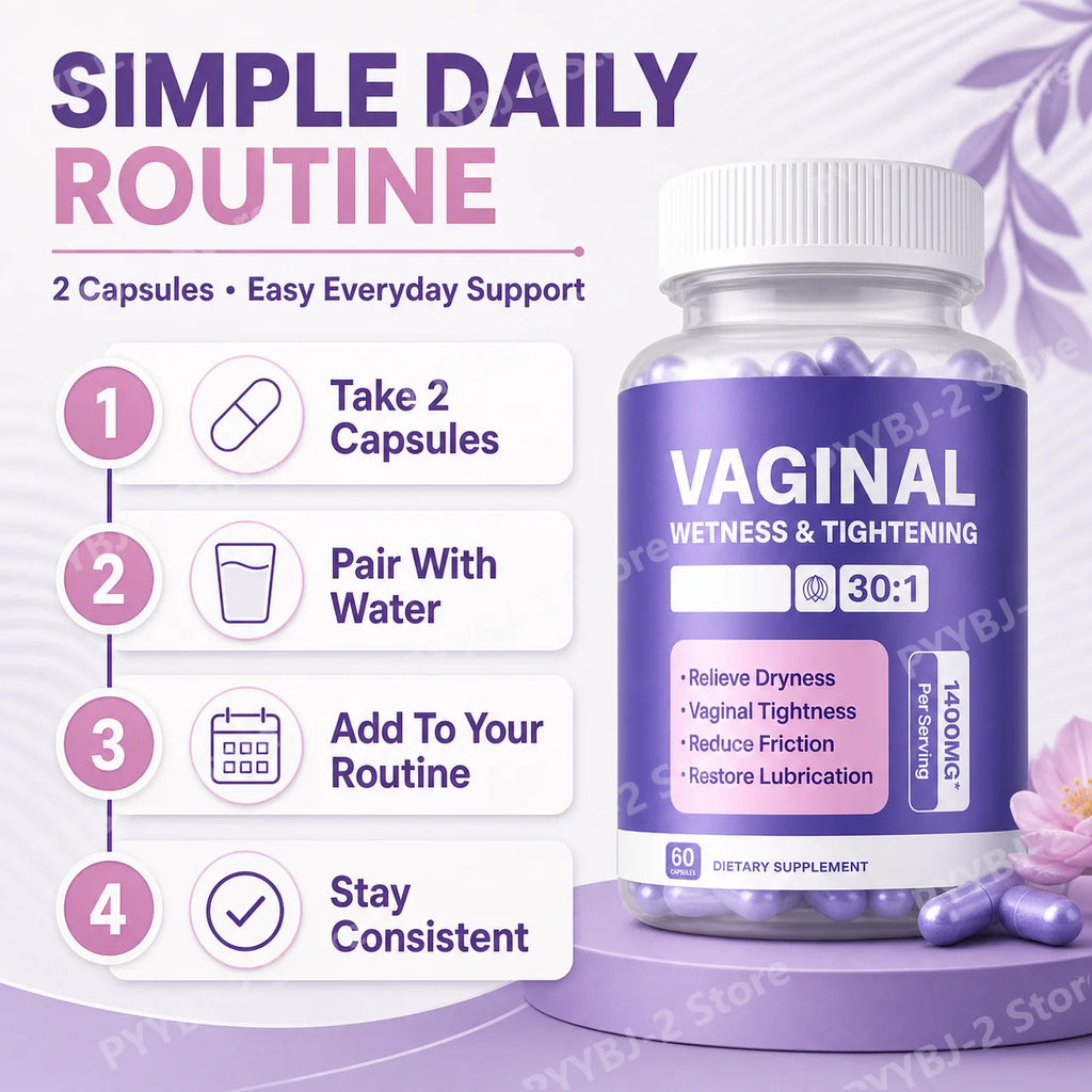 Women's Vaginal Tightening Capsules with Maca Root & Fenugreek