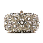 Women's Luxury Rhinestone Evening Clutch Shoulder Bag