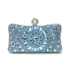 Women's Luxury Pearl Rhinestone Evening Clutch Bag