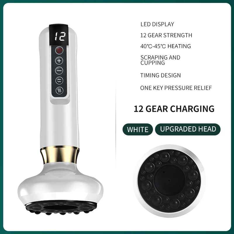 Electric Cupping Massager with Infrared Heating
