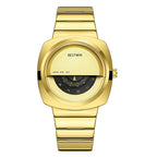 Men's Luxury Creative Stainless Steel Quartz Wristwatch