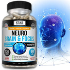 Nootropic Brain Support Supplement Memory Focus Capsules