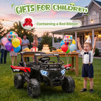 Kids 12V Electric Ride-On UTV Toy with Remote Control