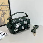 Women's Fashion Diamond Bucket Shoulder Crossbody Bag