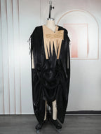 Women's African Traditional Kaftan Abaya Evening Long Dress