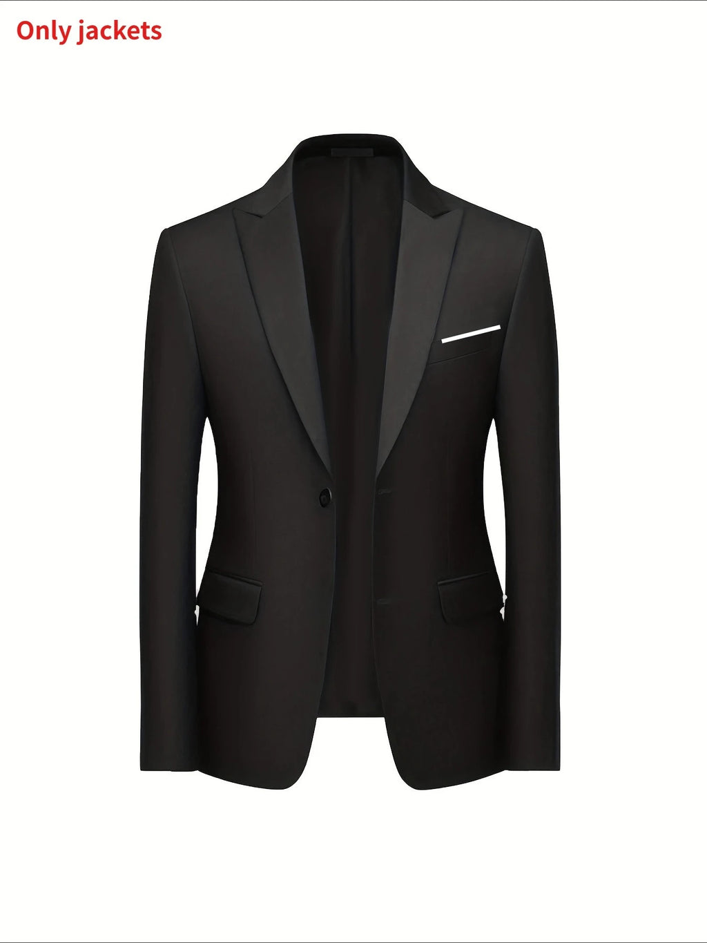 Men's Classic Slim Fit 3-Piece Suit Set