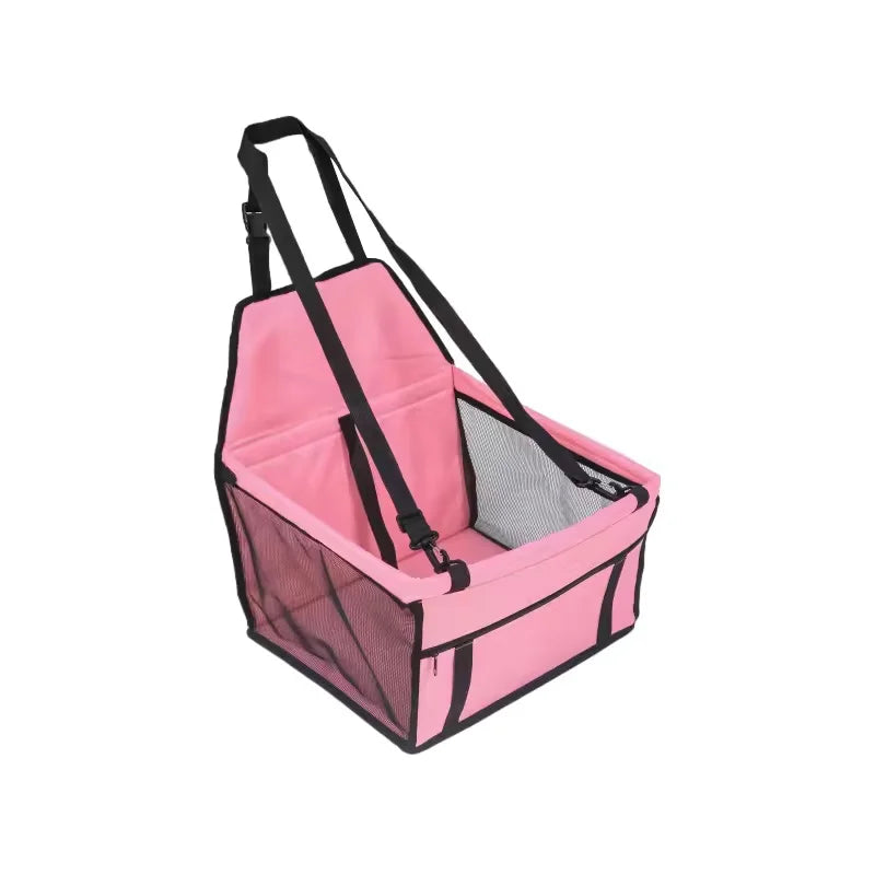Foldable Dog Car Seat Cover Hammock Pet Carrier