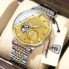 Men's Luxury Hollow Tourbillon Automatic Mechanical Watch