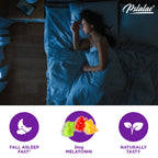 Melatonin and L-Theanine Sleep Support Dietary Supplement Gummies