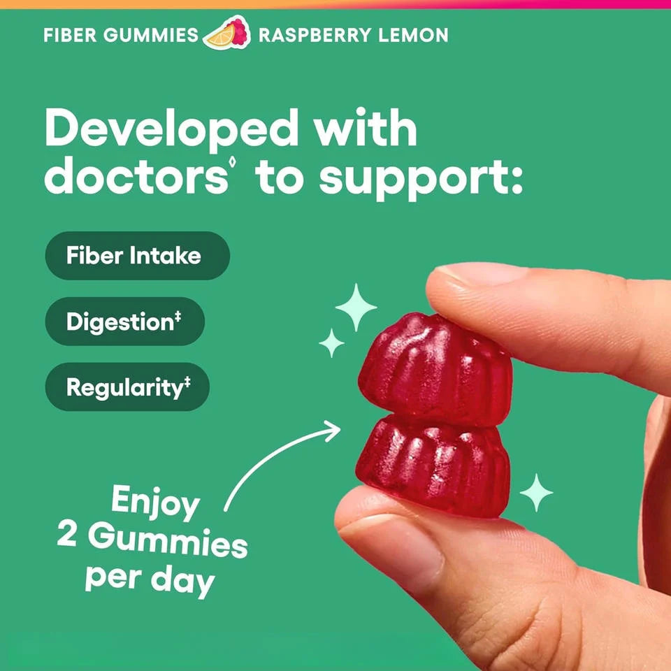 Prebiotic Fiber Digestive Health Support Dietary Supplement Gummies