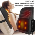 Heat Therapy 3D Kneading Back Massager for Neck Shoulders Legs