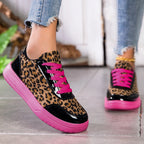 Women's Breathable Air Mesh Lace-Up Sneakers
