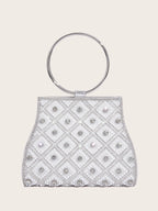 Women's Luxury Rhinestone Evening Clutch Bag