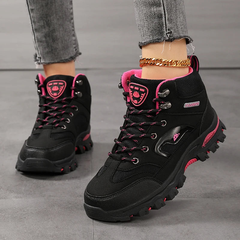 Women's Waterproof Non-Slip Ankle Hiking Boots