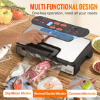 Electric Vacuum Sealer and Food Packaging Machine 130W