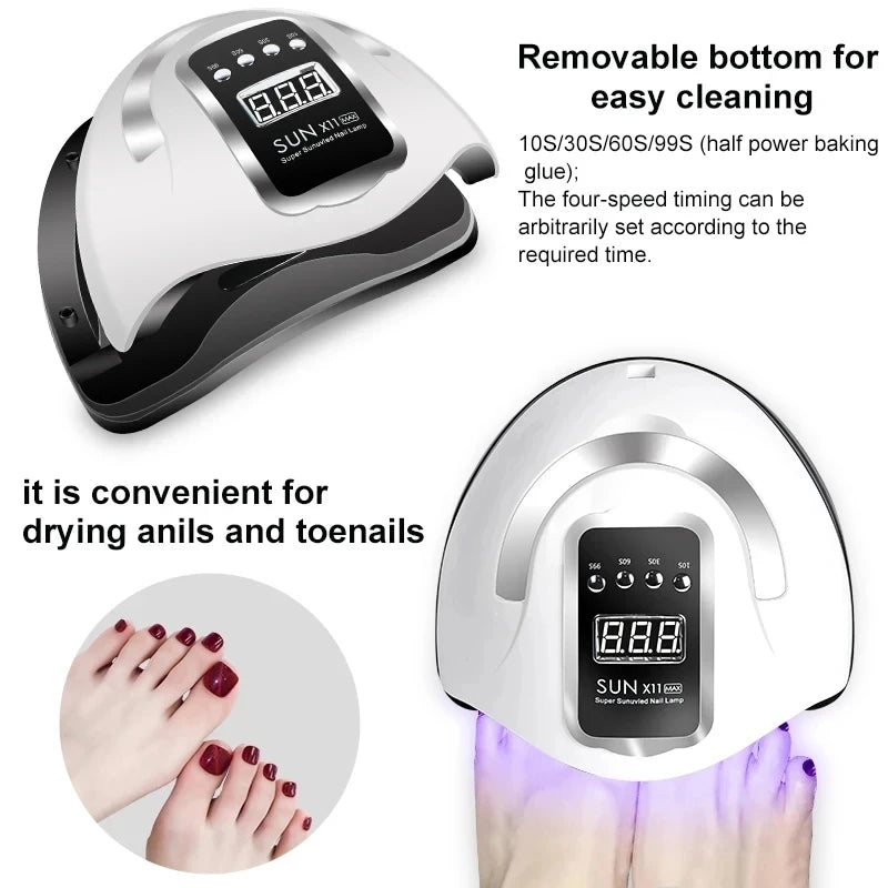 Professional Nail Drying Lamp for Manicure 280W Gel Polish