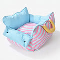 Safe Travel Booster Seat Pet Bed for Cats Dogs