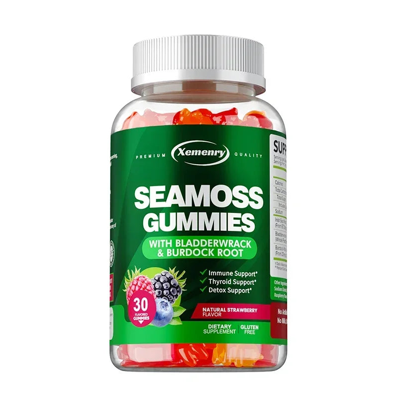 Sea Moss Thyroid and Joint Health Support Dietary Supplement Gummies
