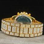Men's Luxury Hip Hop Diamond Quartz Wristwatch