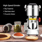 Electric Grain Mill and Dry Spice Grinder