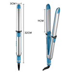 Electric Titanium Flat Iron Hair Straightener with LED Display