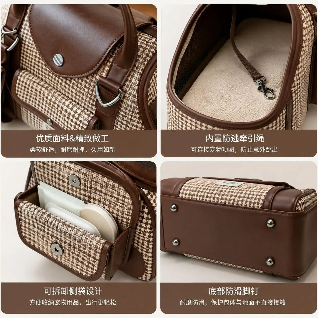 Breathable Large Capacity Pet Carrier Travel Bag for Cats Dogs