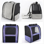 Lightweight Cat Backpack Carrier with Breathable Mesh for Travel Hiking