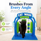 Self Grooming Cat Arch with Soft Brushes