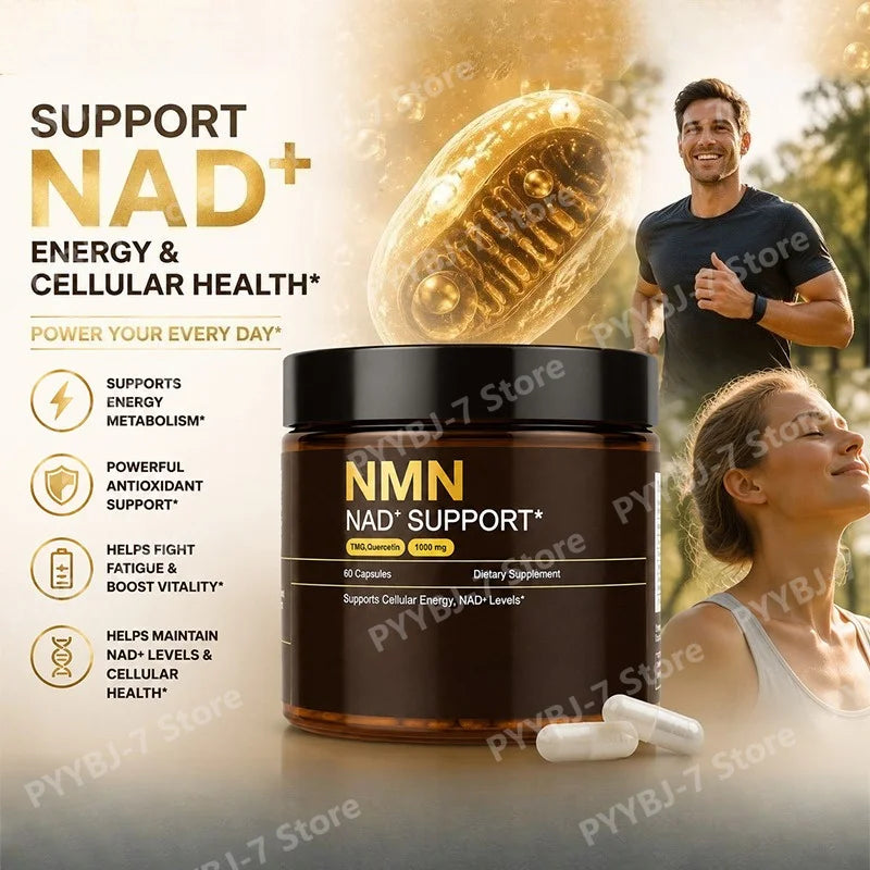 NMN Complex 1000mg TMG Resveratrol Dietary Supplement Capsules