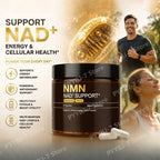 NMN Complex 1000mg TMG Resveratrol Dietary Supplement Capsules