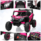 Kids 12V Electric Ride-On UTV Truck Toy with Remote Control