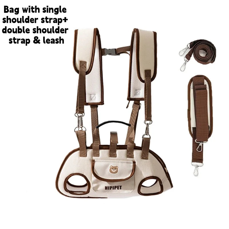 Portable Breathable Multi-Functional Pet Carrier Backpack for Cats Dogs