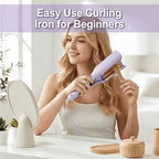 32mm Wave Curling Iron with Comb and Hair Ties